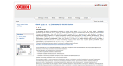 Desktop Screenshot of otech.com.pl