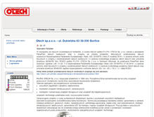 Tablet Screenshot of otech.com.pl